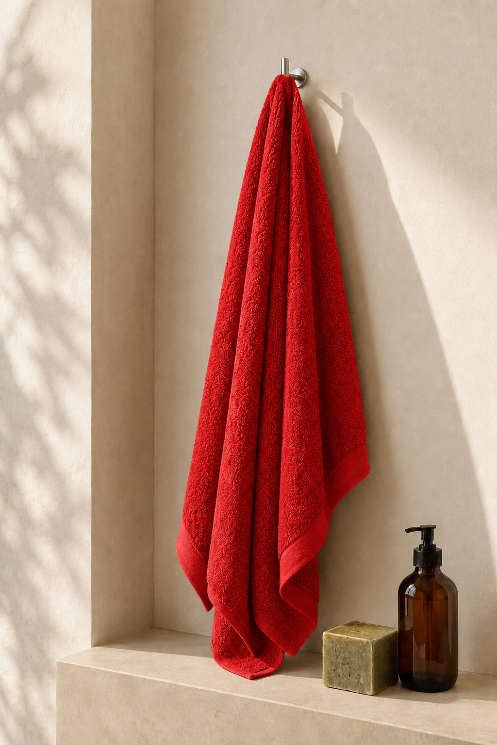 Premium Brick Bath Towel | Ultra-Soft & Highly Absorbent