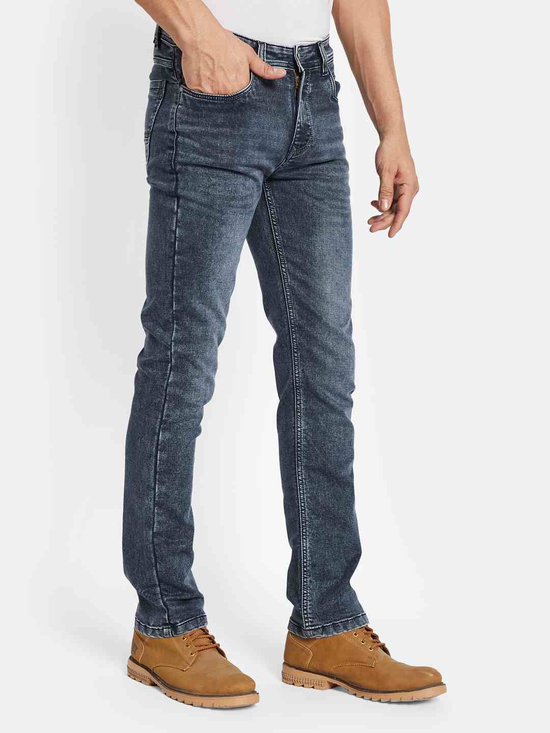 Octave Men Highly Distressed Stretchable Jeans