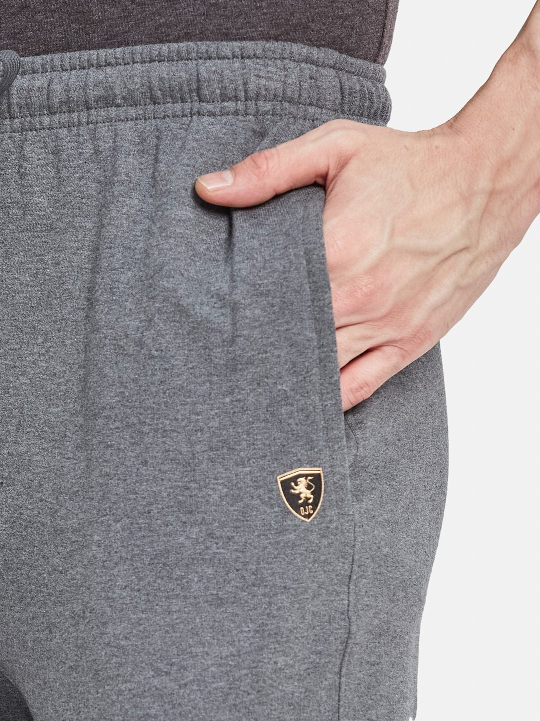 Octave Men Cotton Mid Rise Track Pants