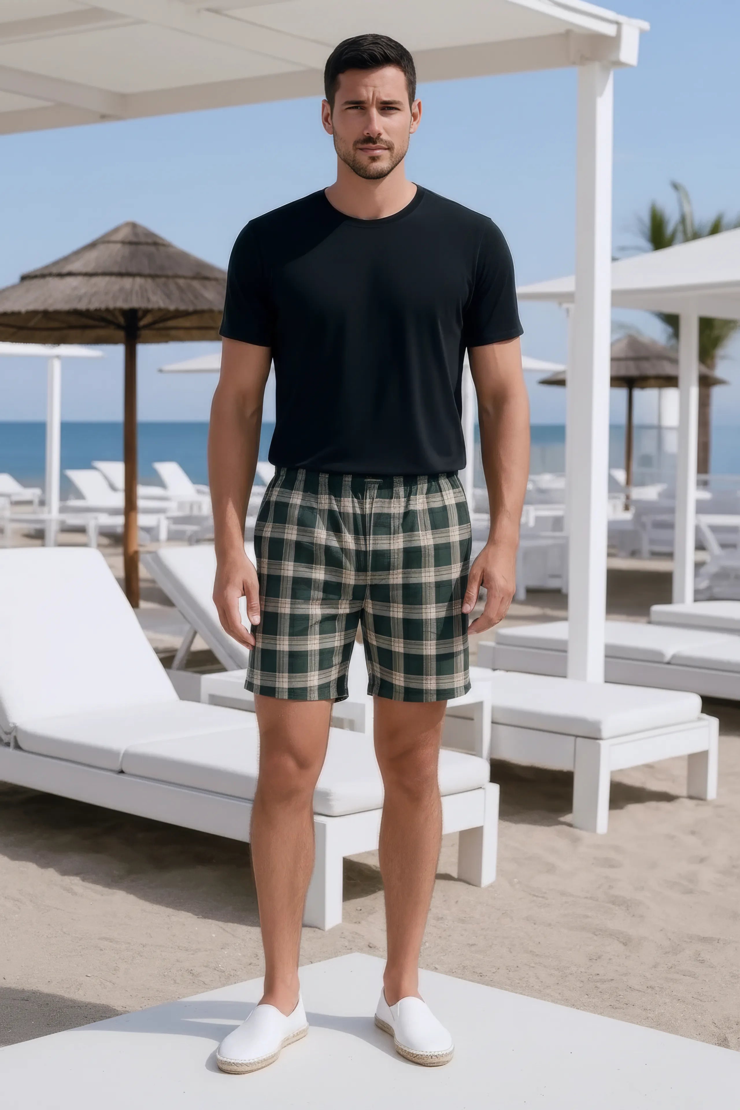 men-checked-technology-shorts