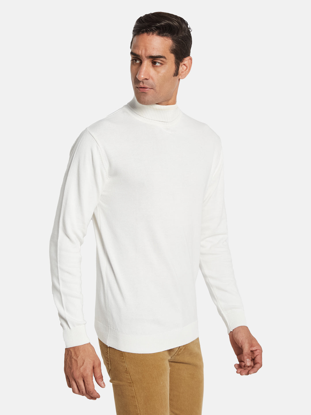 METTLE Men Cotton Pullover Sweaters