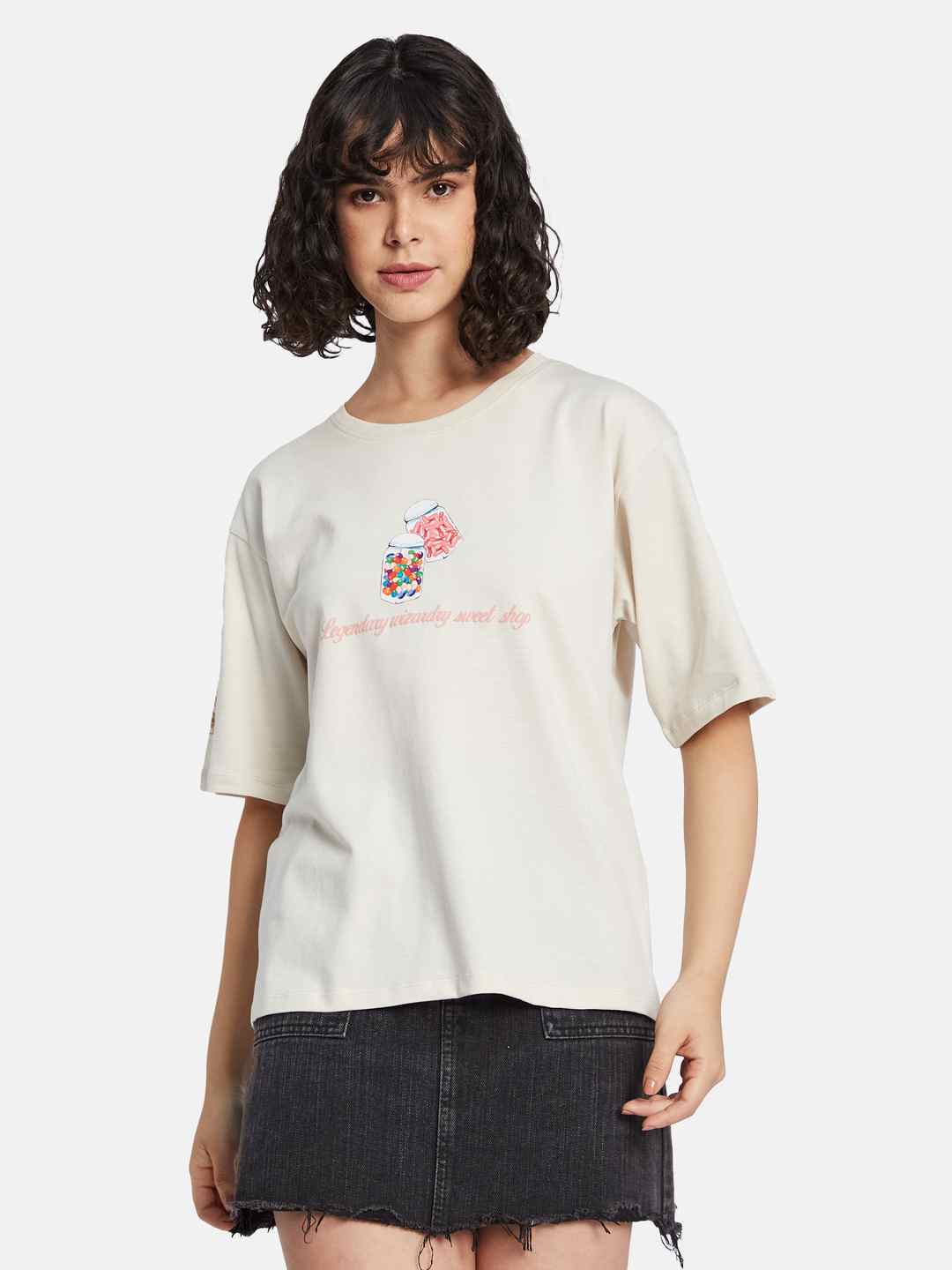 METTLE Women Printed T-shirt
