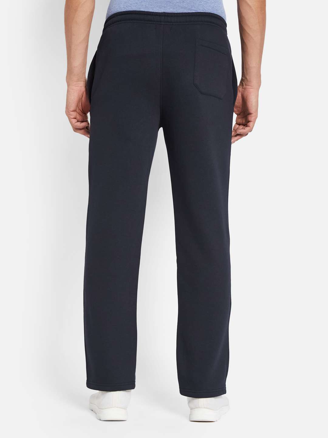 Octave Men Printed Fleece Track Pants