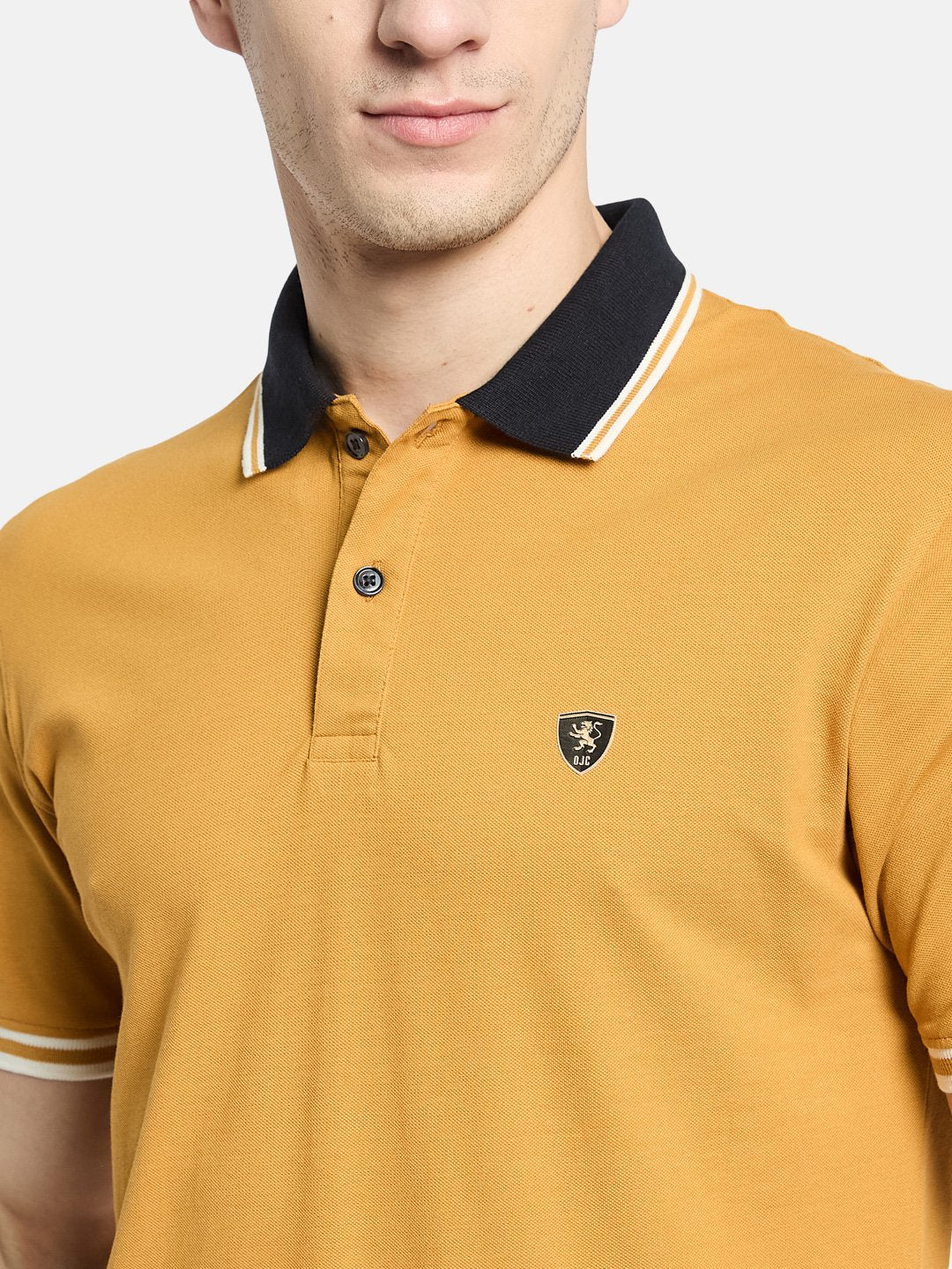 Octave Men Polo Collar T-shirt
