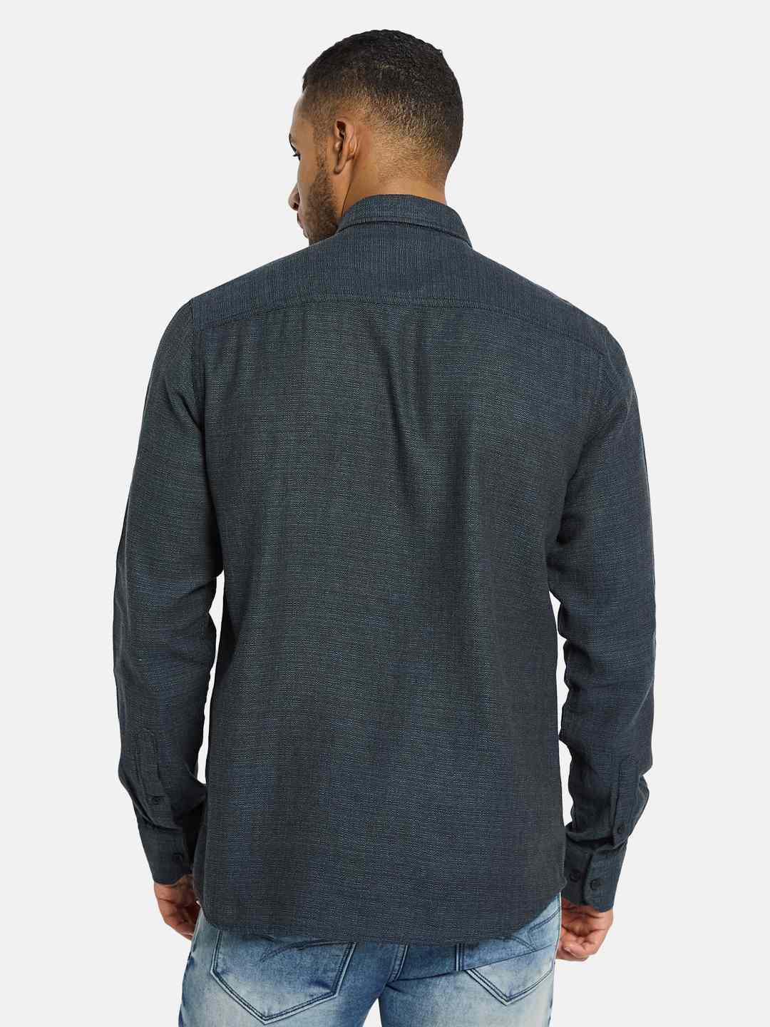 METTLE Men Opaque Casual Shirt