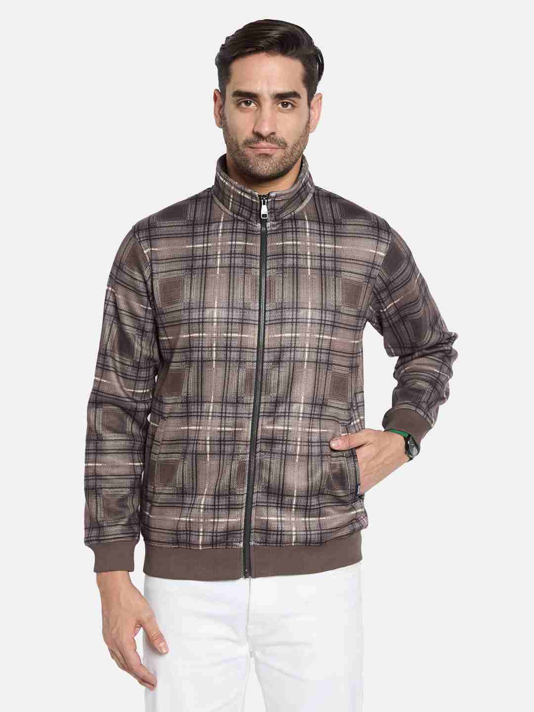 Octave Men Colourblocked Sweatshirt