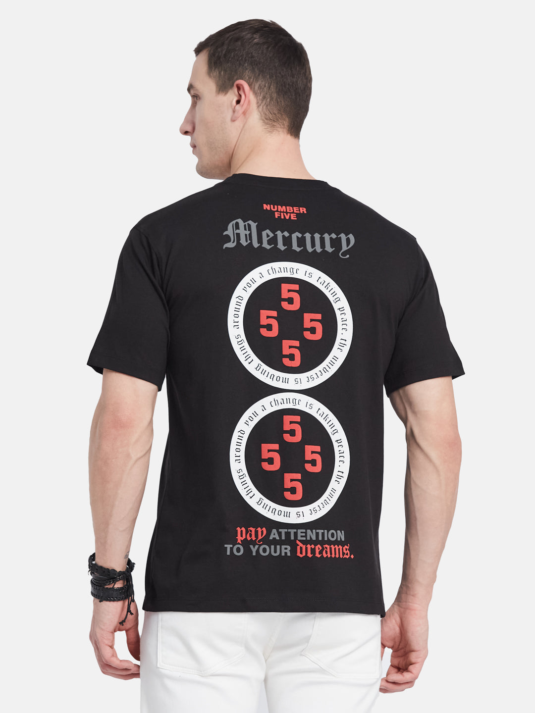 Octave Men Printed T-shirt