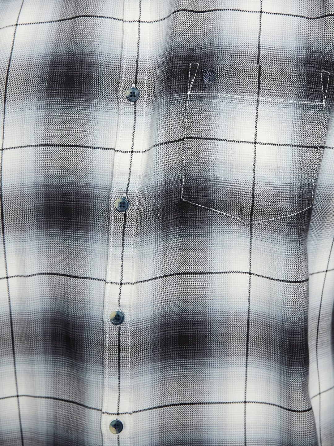 METTLE Men Opaque Checked Casual Shirt