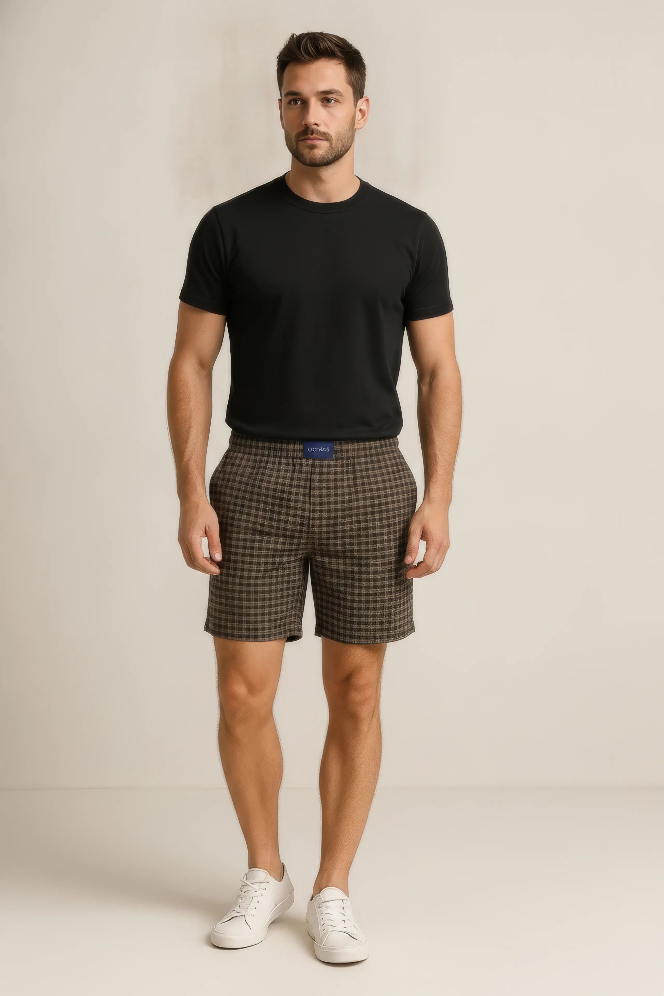 men-checked-technology-shorts