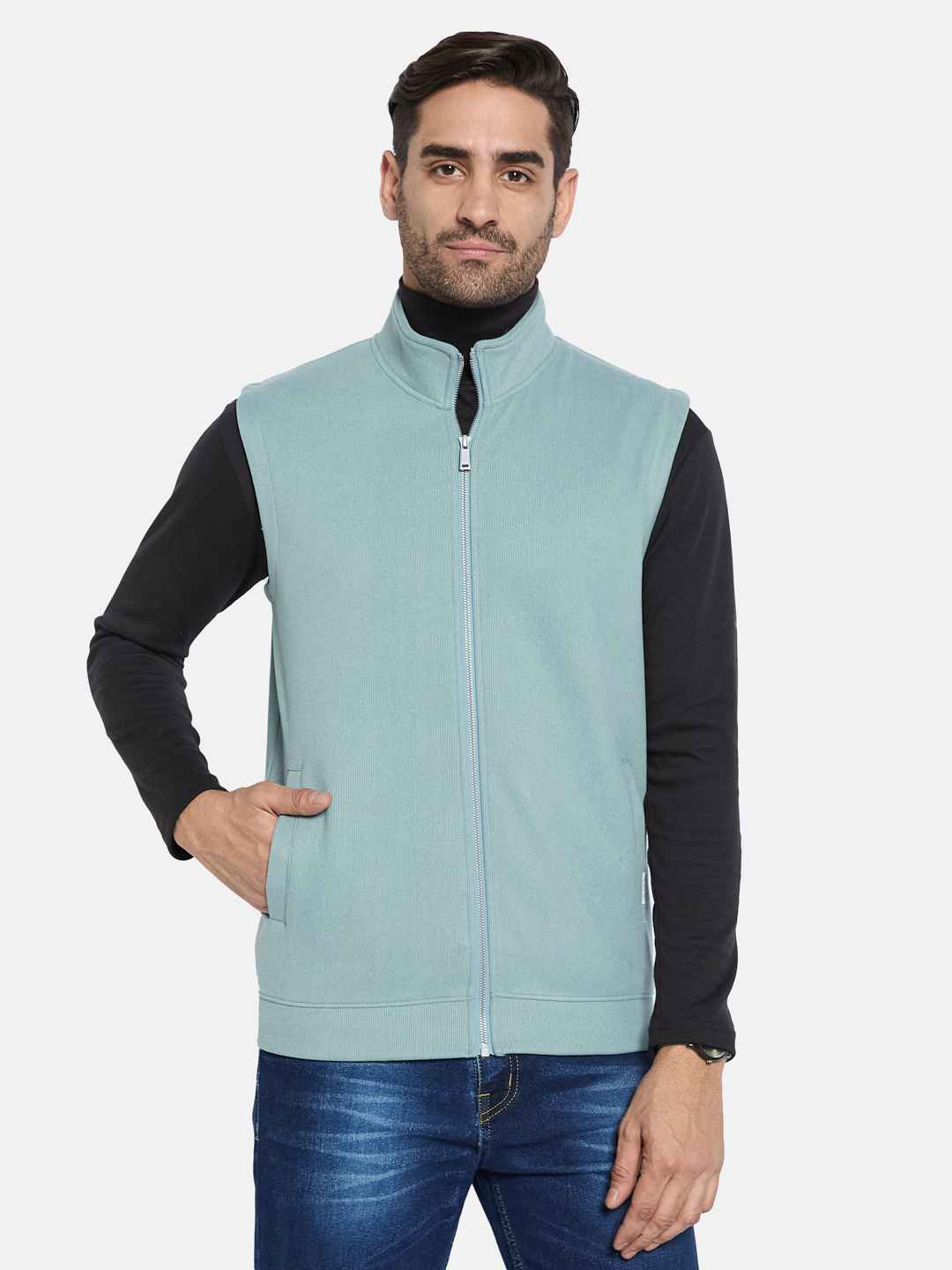 Octave Men Front-Open Sweatshirt