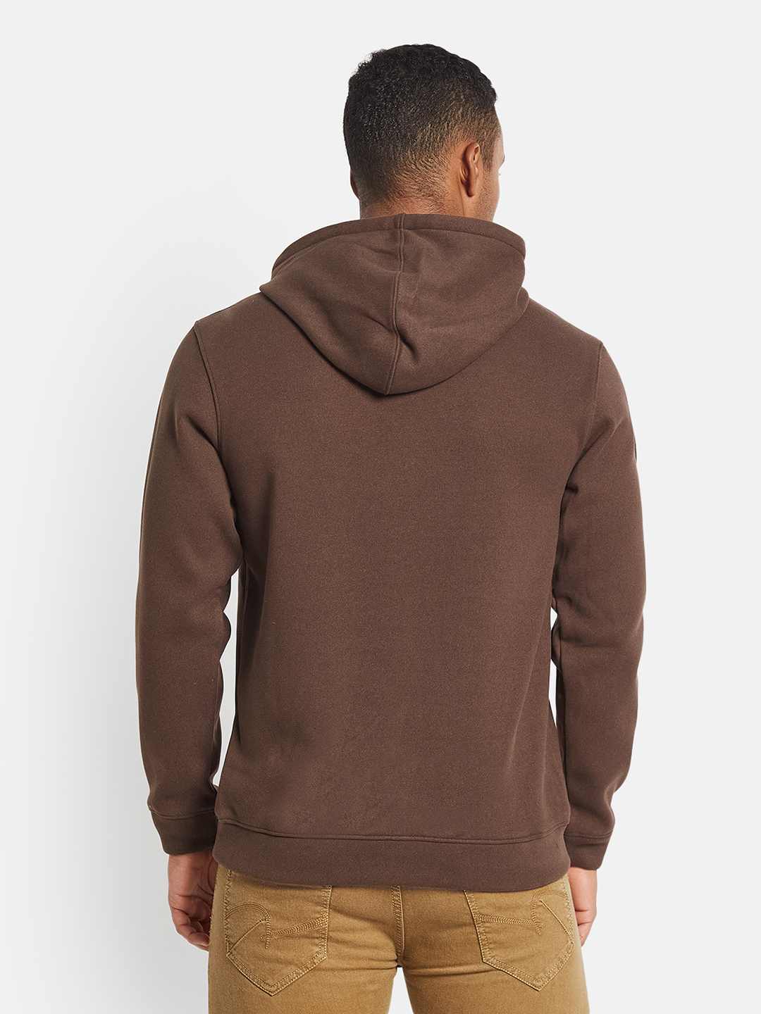 Octave Men Long Sleeves Hooded Sweatshirt