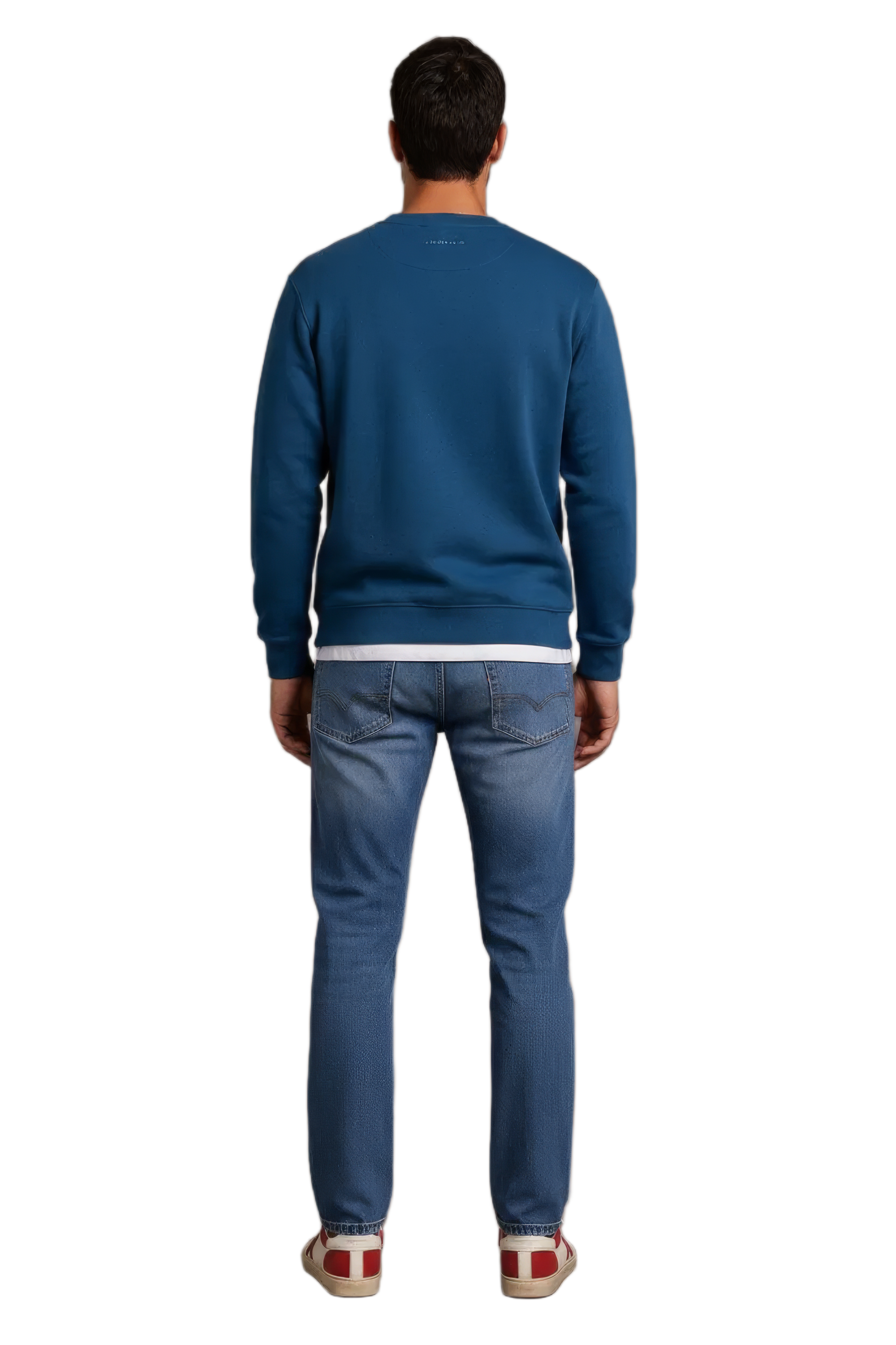 Men’s Premium Pacific Crew Neck Cotton Fleece Sweatshirt