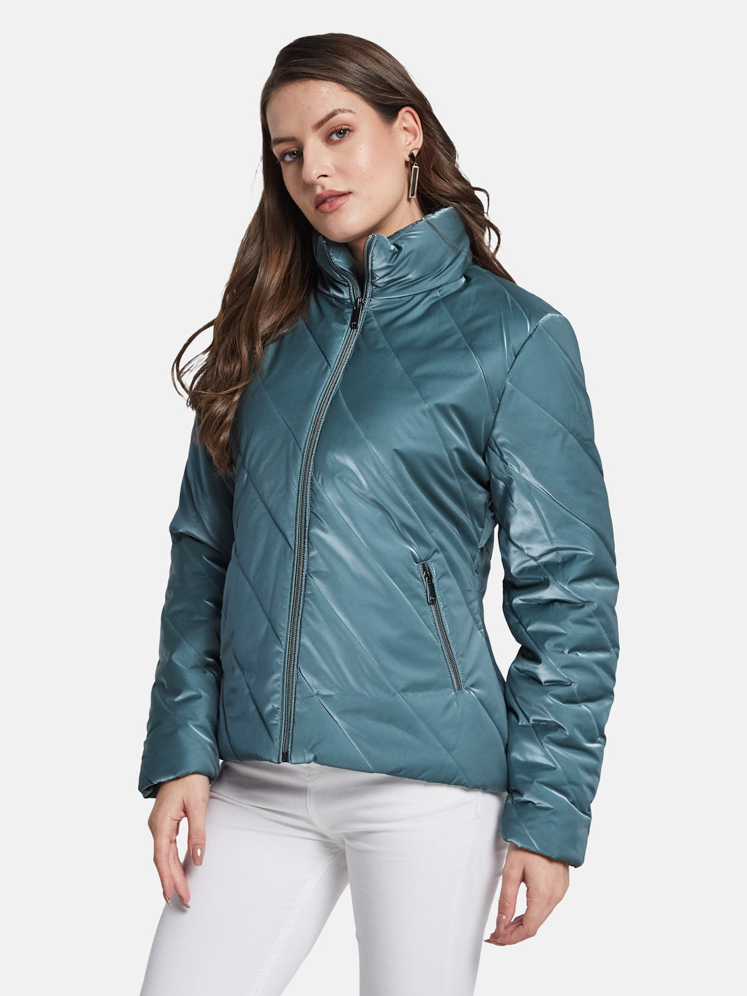 METTLE Women Quilted Jacket