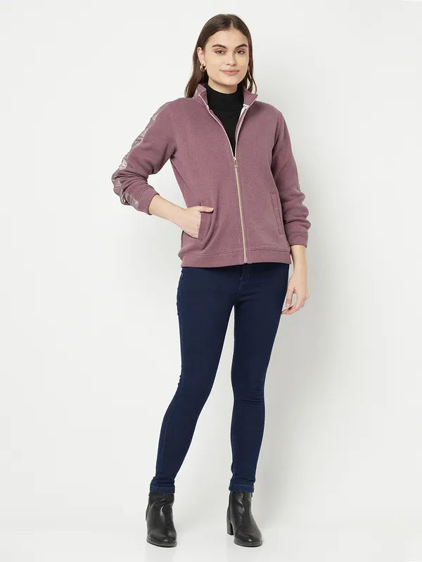 Women Lavender Sweatshirts