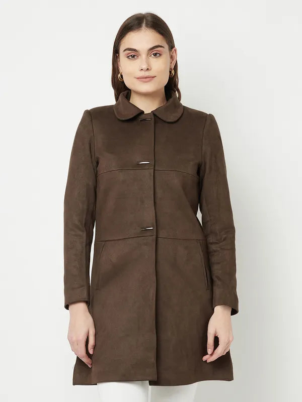 Women Olive Coat