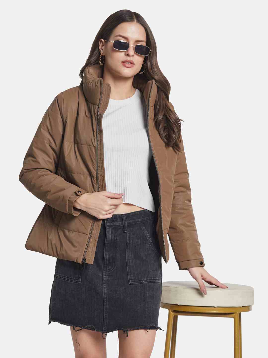 METTLE Women Puffer Jacket
