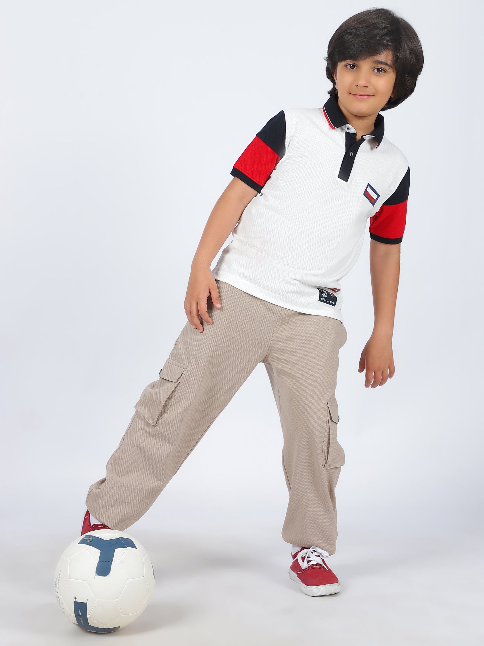 Octave Boys Polo Collar T-shirt