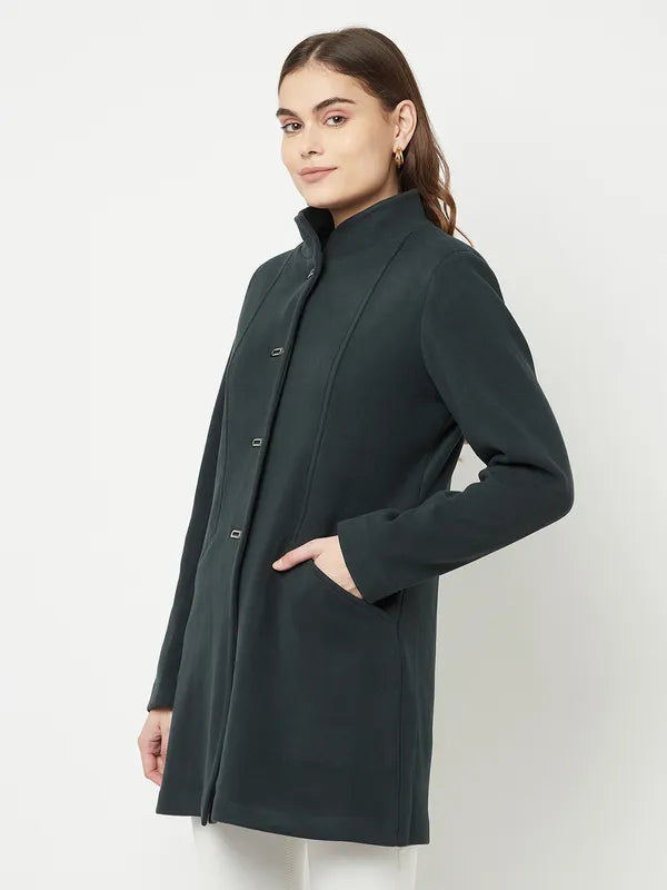 Women Mountain Green Coat