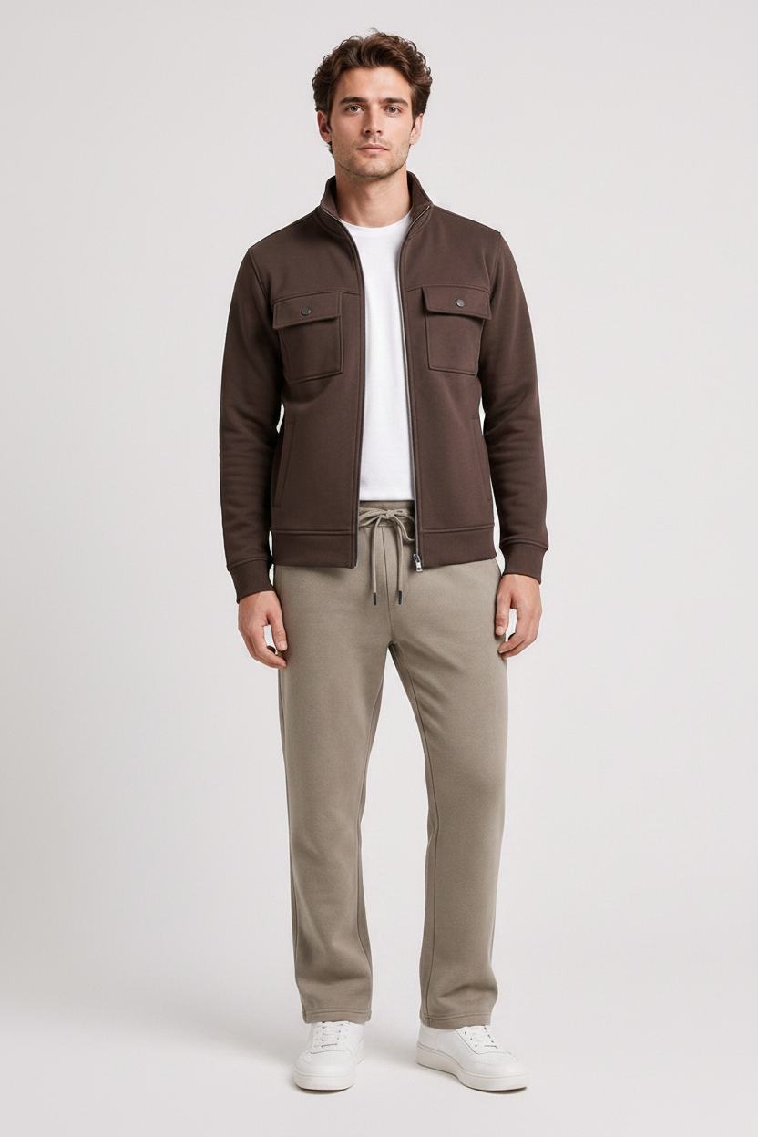 Sand Brushed Cotton Fleece Men’s Lower