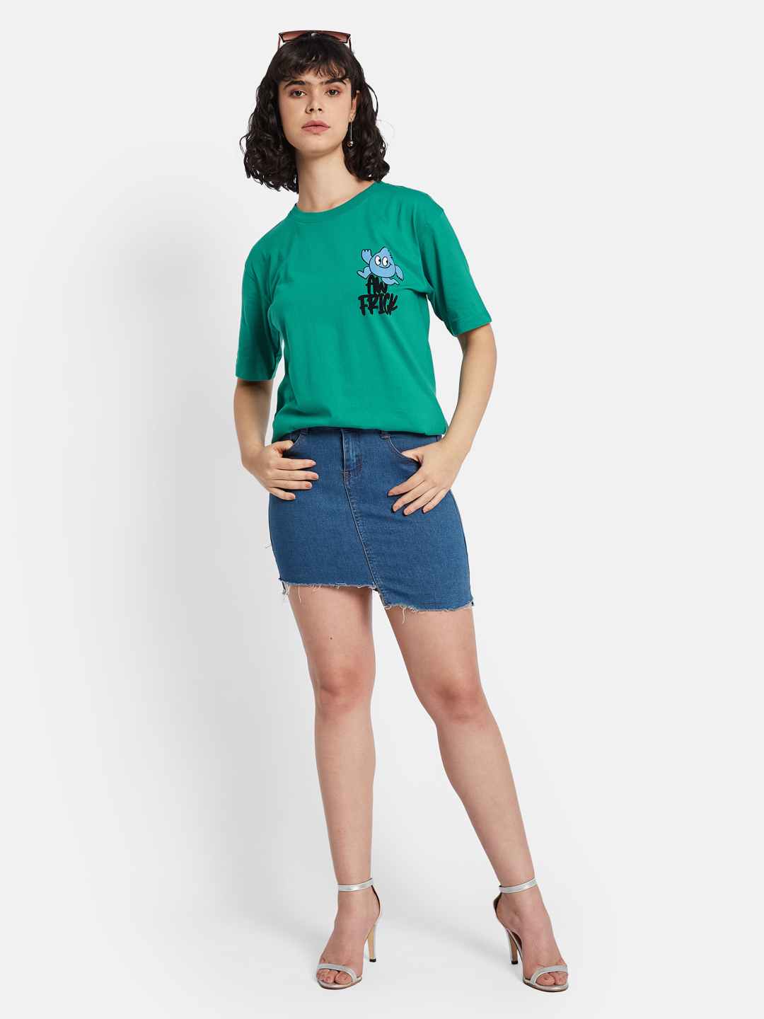 METTLE Women Printed T-shirt