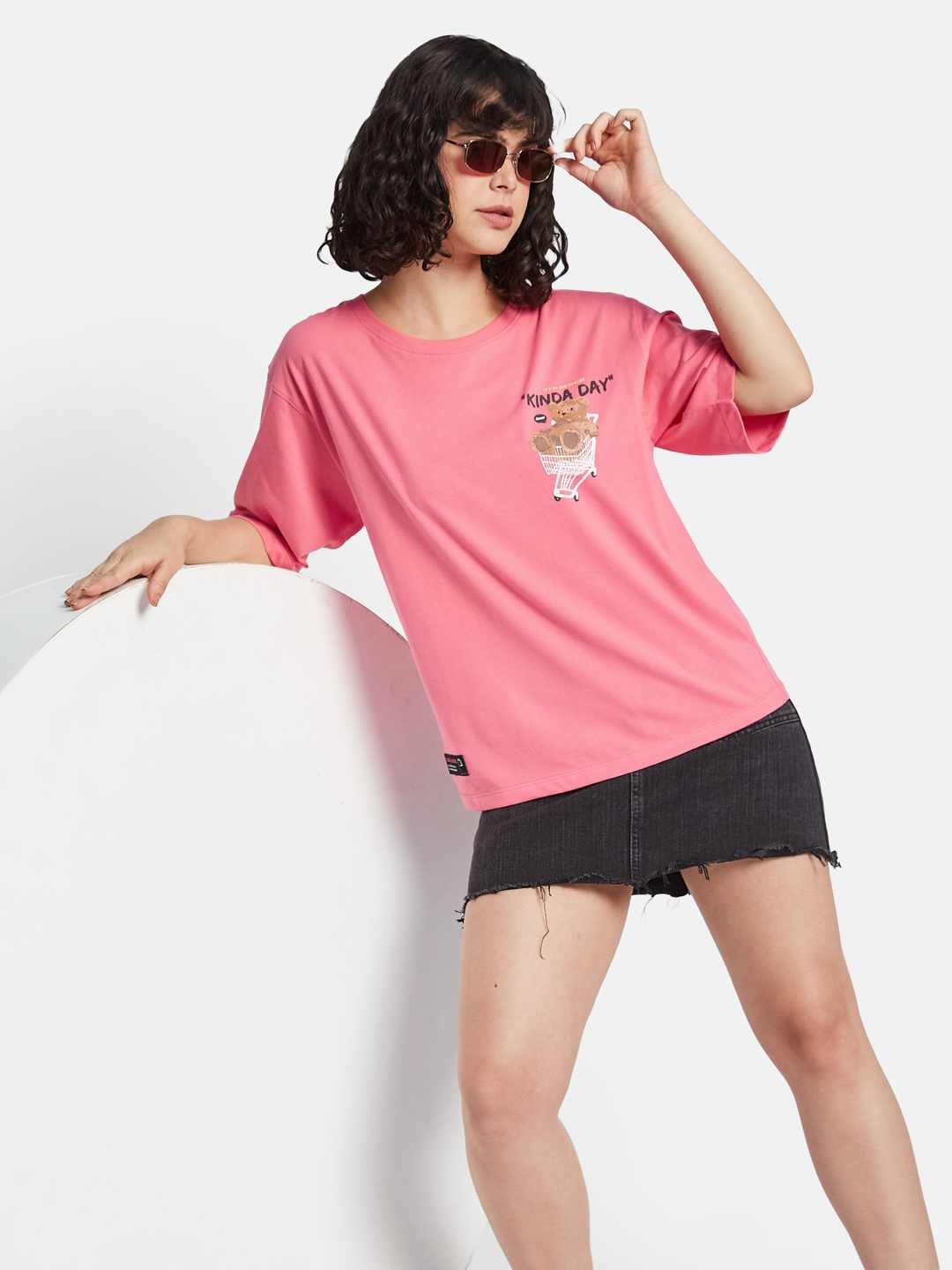 METTLE Women Printed T-shirt