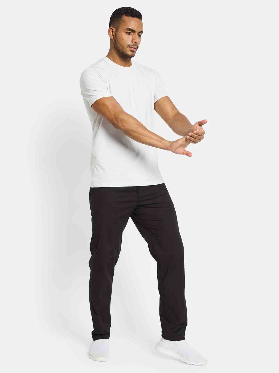 Octave Men Mid Rise Track Pants