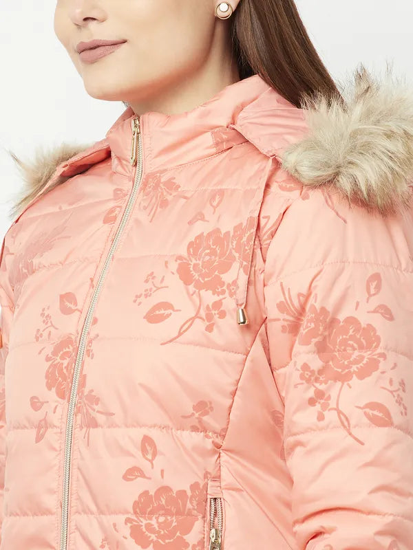 Women Coral Front Open Jackets