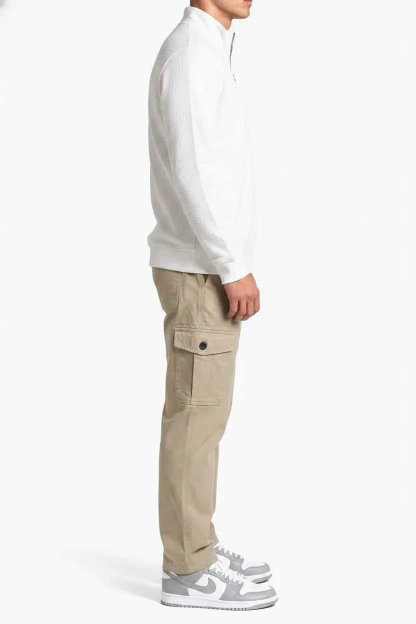 Men’s Safari Cotton Poplin Cargo Lower with Drawstring Waist