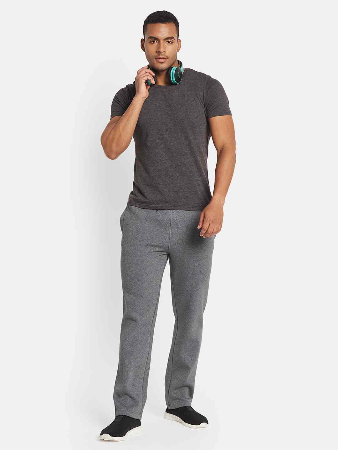 Octave Men Mid Rise Regular Fit Track Pants