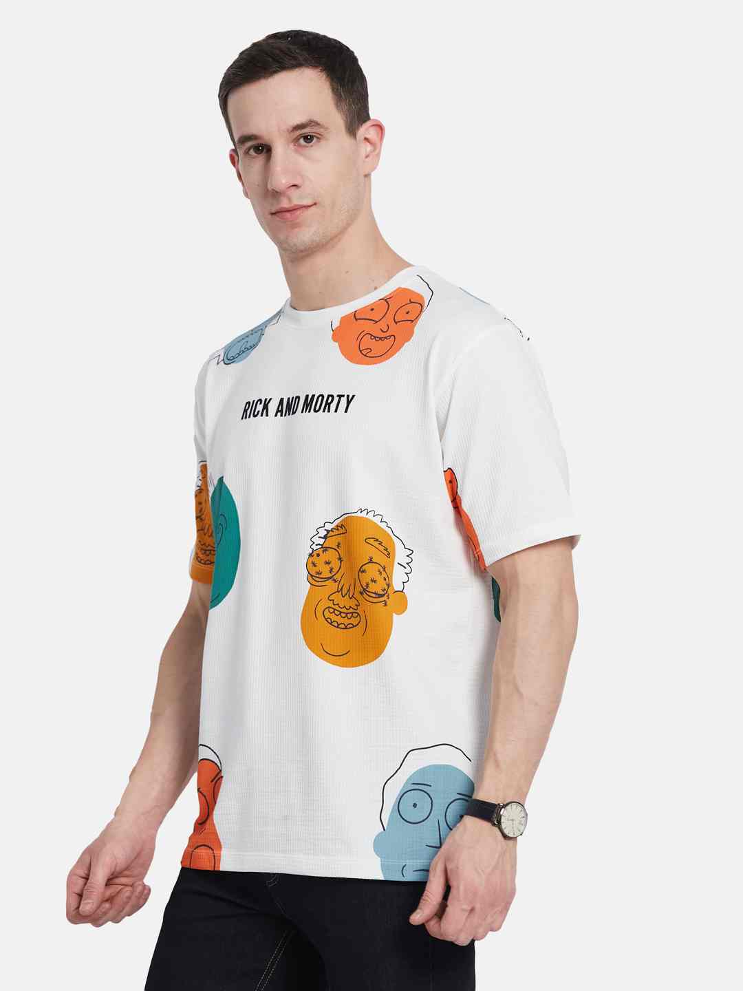 Octave Men Printed T-shirt