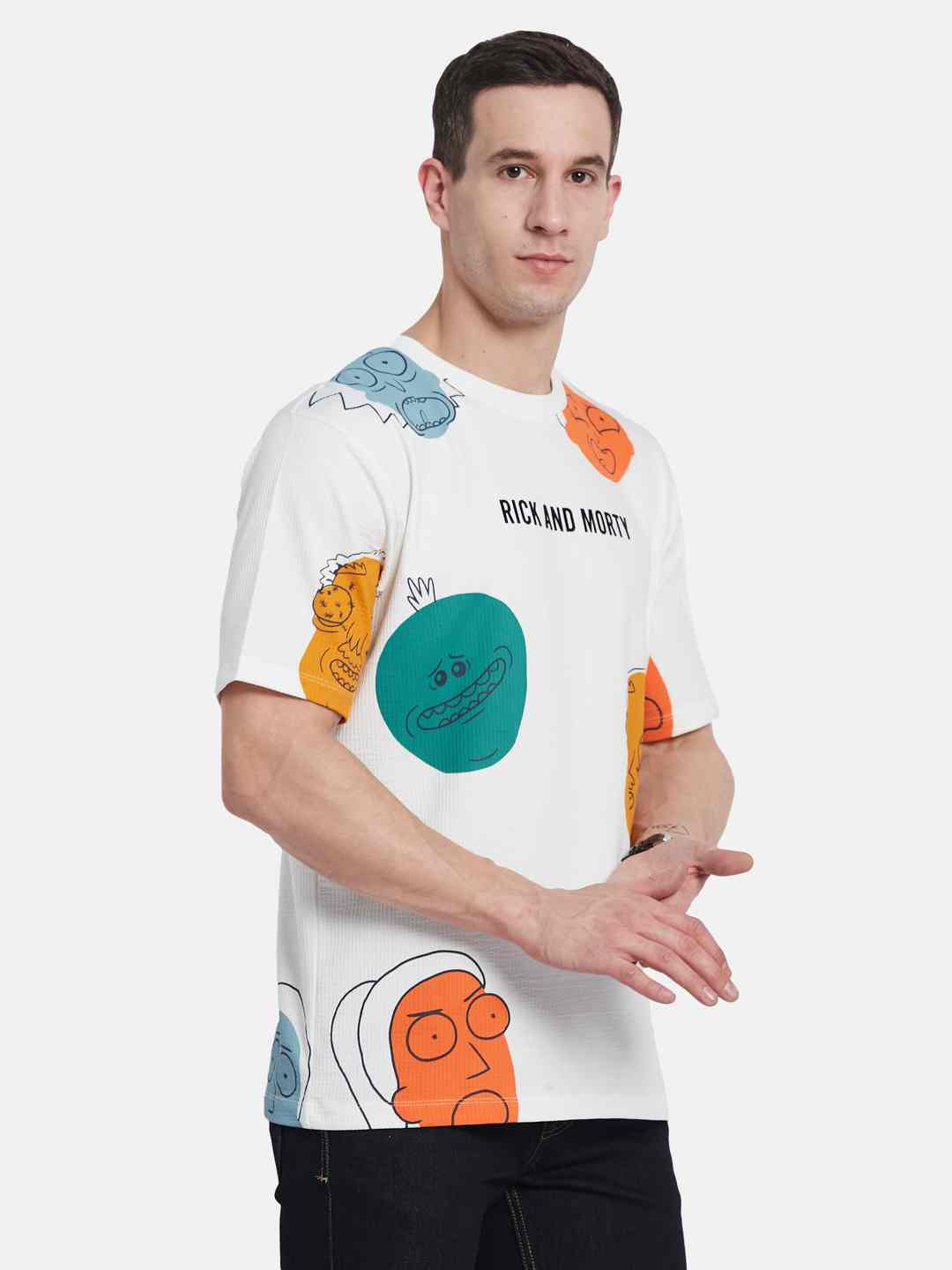 Octave Men Printed T-shirt