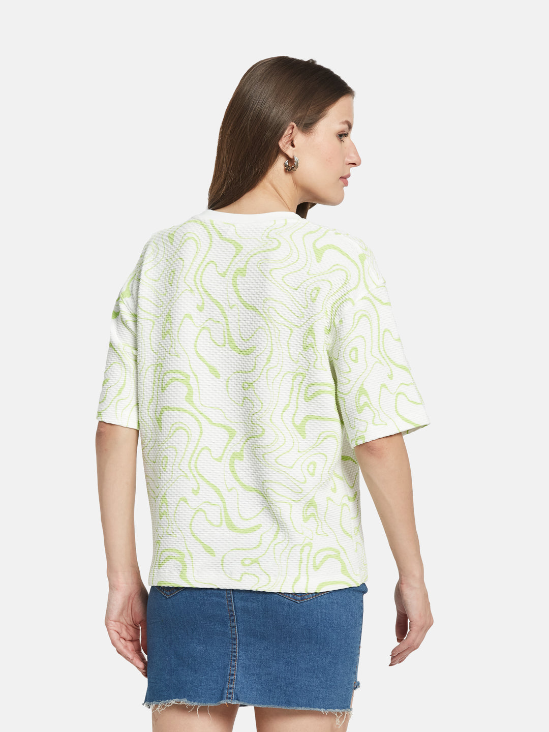 METTLE Women Printed T-shirt