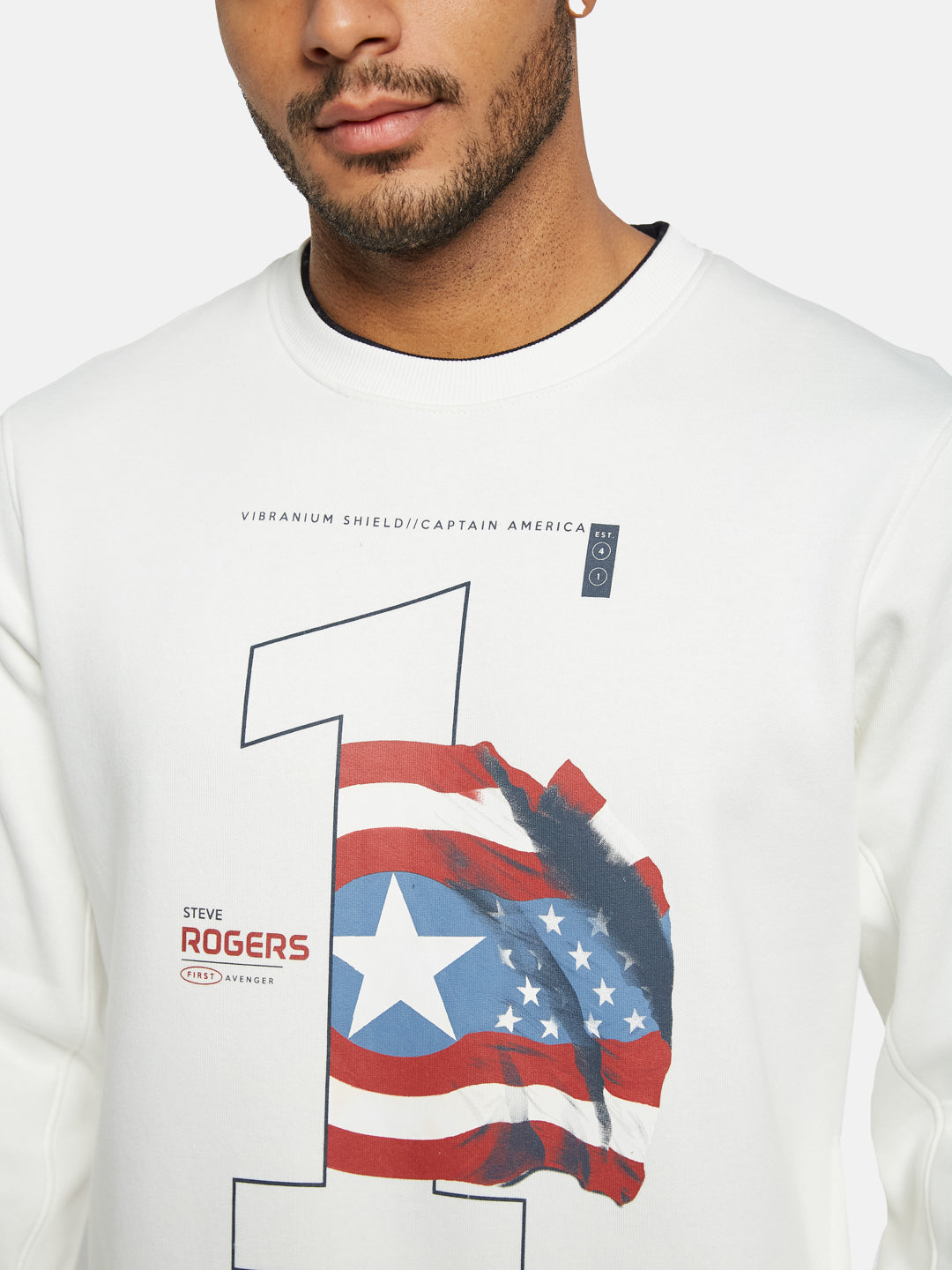 Octave Men Printed Sweatshirt