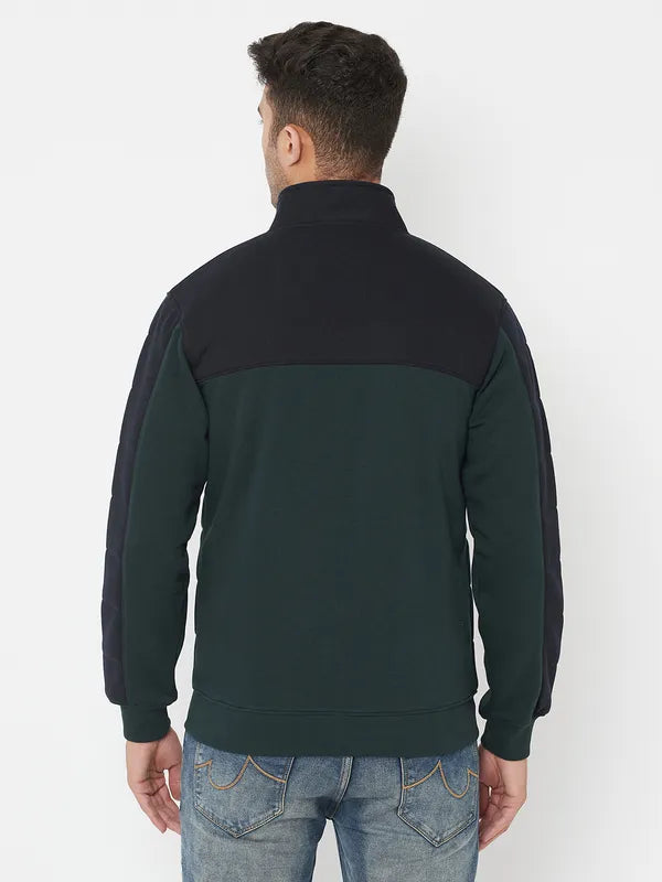 Men Mountain Green Sweatshirts