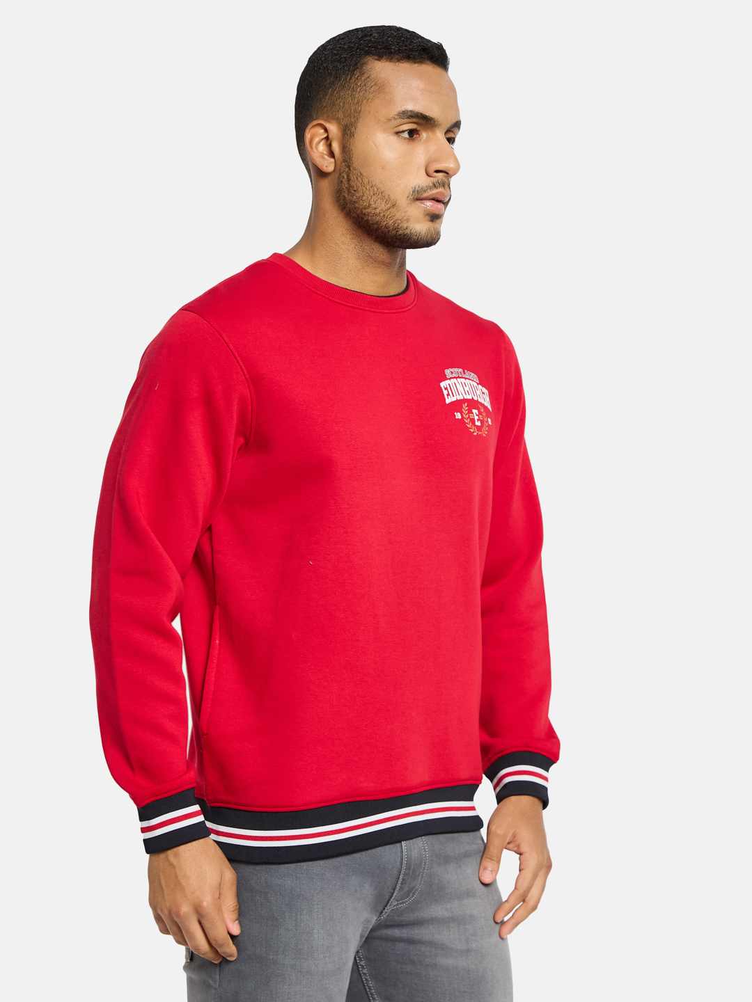 Octave Men Printed Sweatshirt