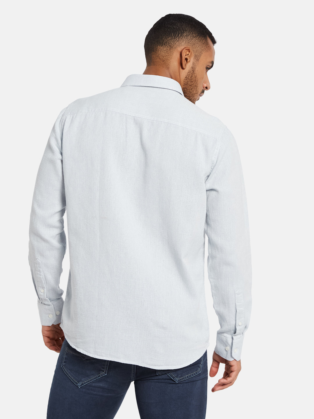 METTLE Men Opaque Casual Shirt