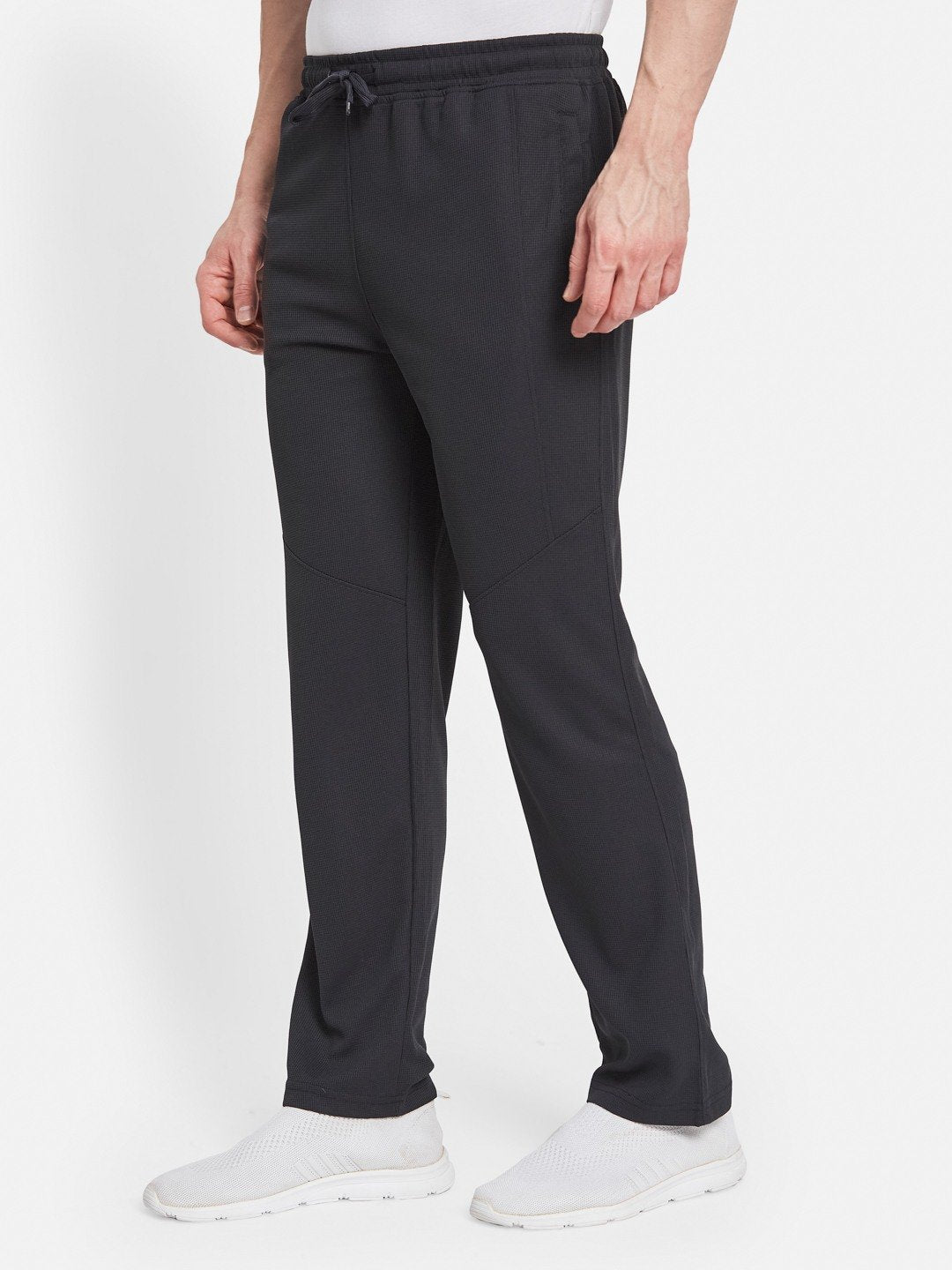 Octave Men Cotton Mid Rise Track Pants