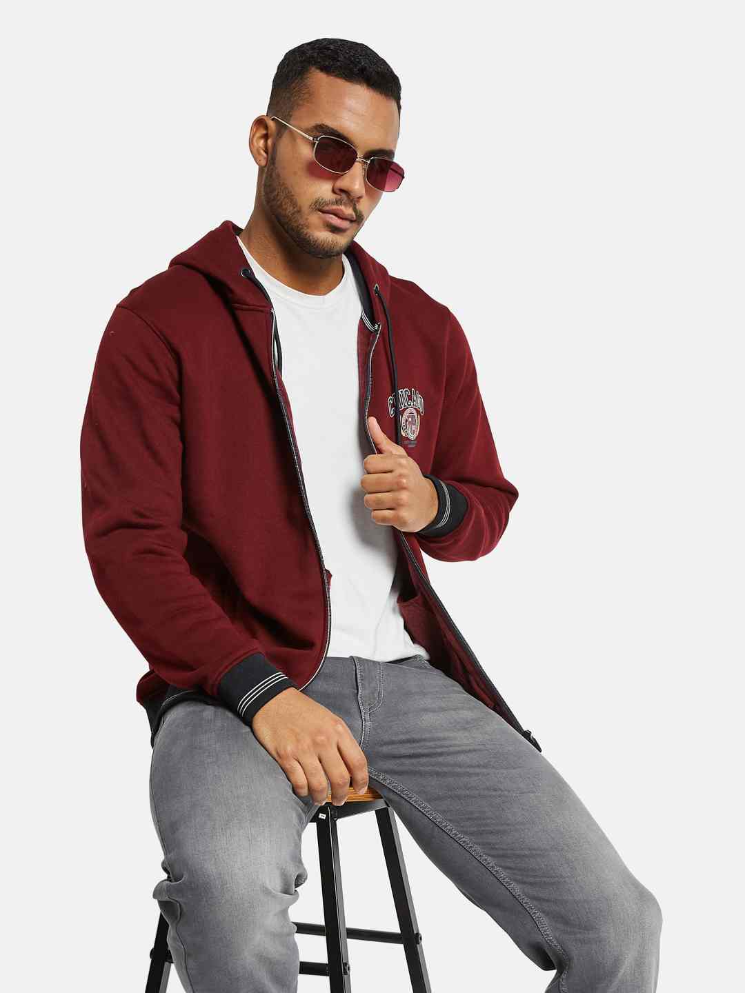 Octave Men Hooded Sweatshirt