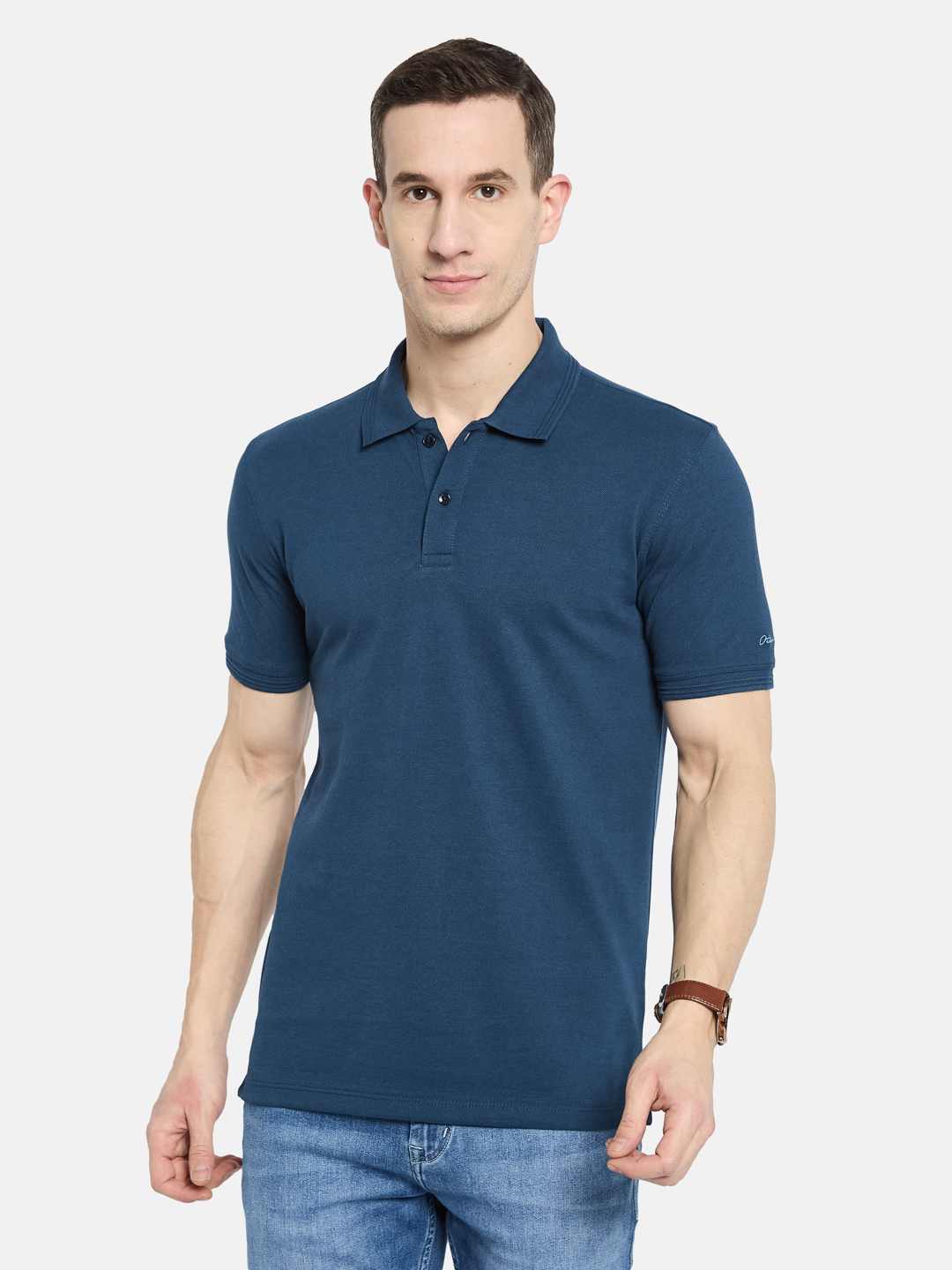 Octave Men Polo Collar T-shirt