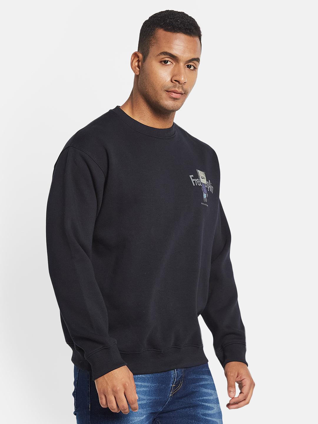 Octave Men Graphic Printed Sweatshirt