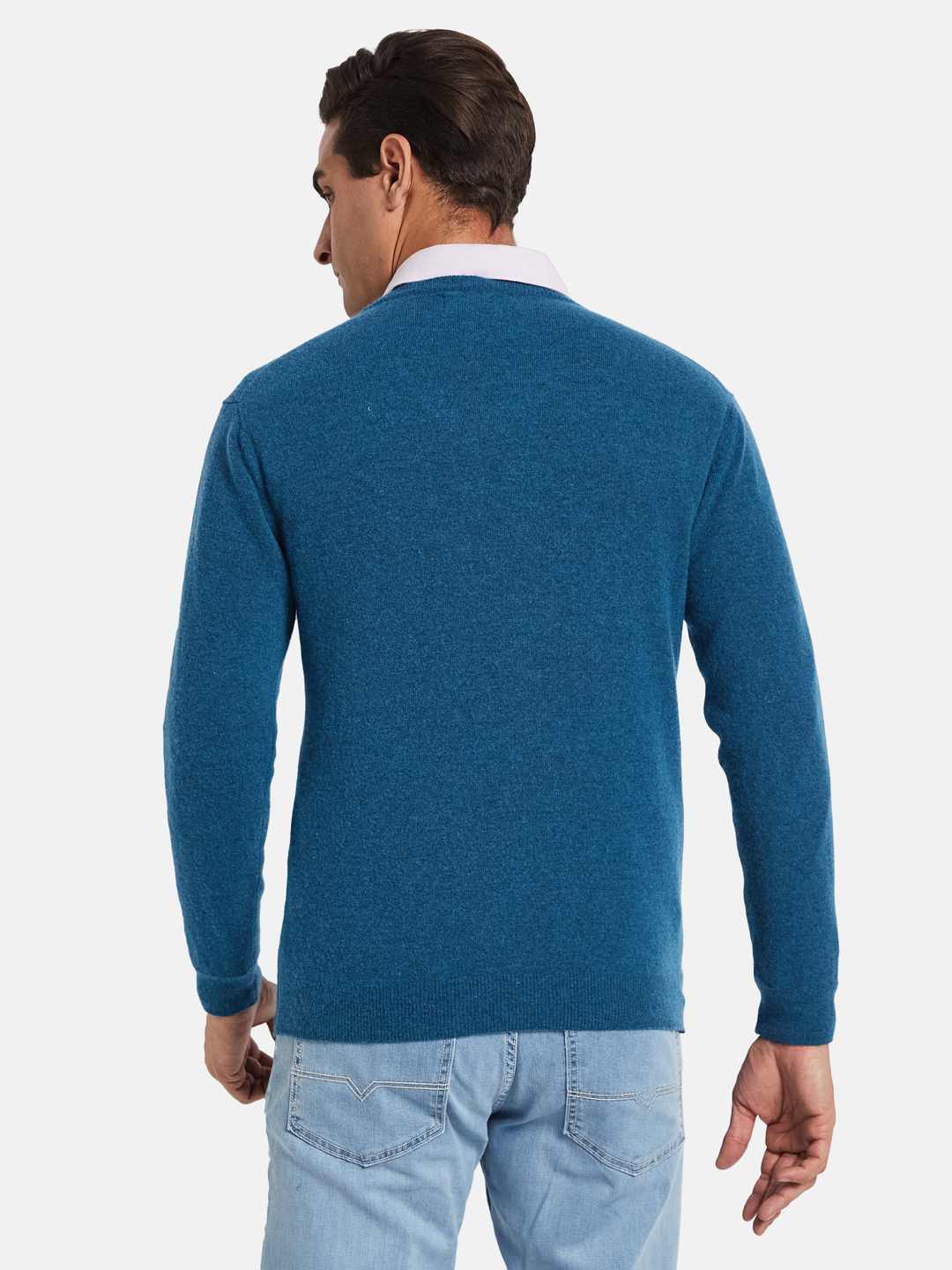 METTLE Men Woollen Pullover