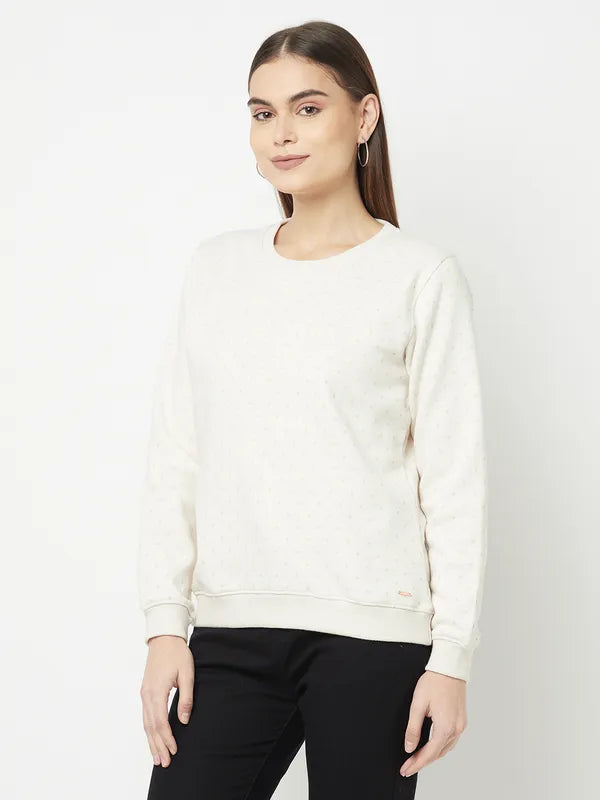 Women Natural Melange Sweatshirts