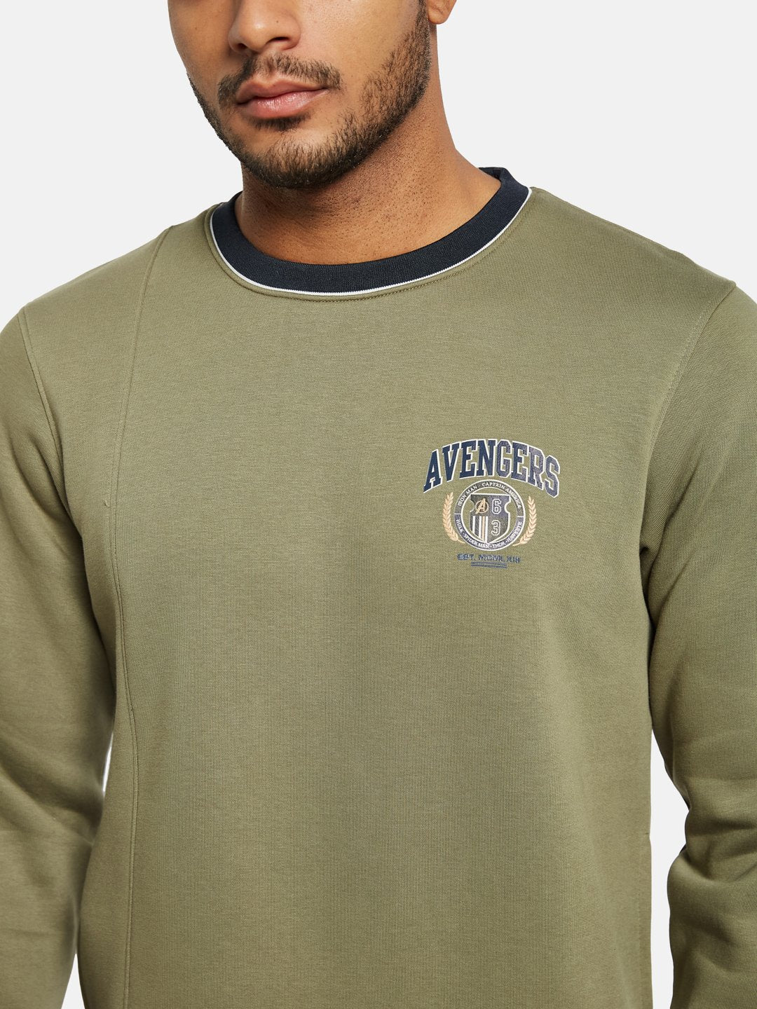 Octave Men Printed Sweatshirt