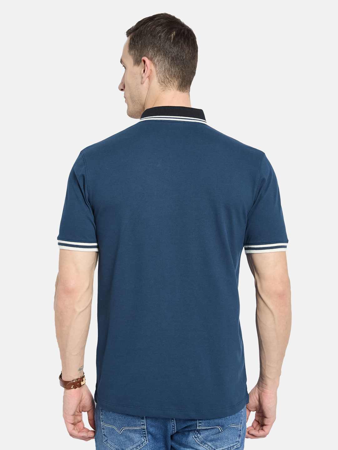 Octave Men Polo Collar T-shirt