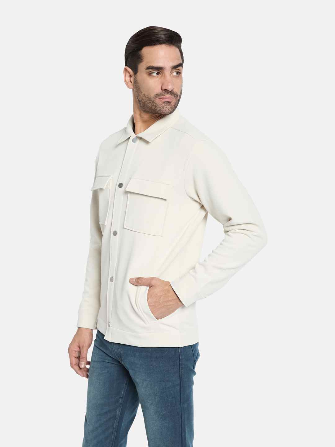 Octave Men Front-Open Sweatshirt