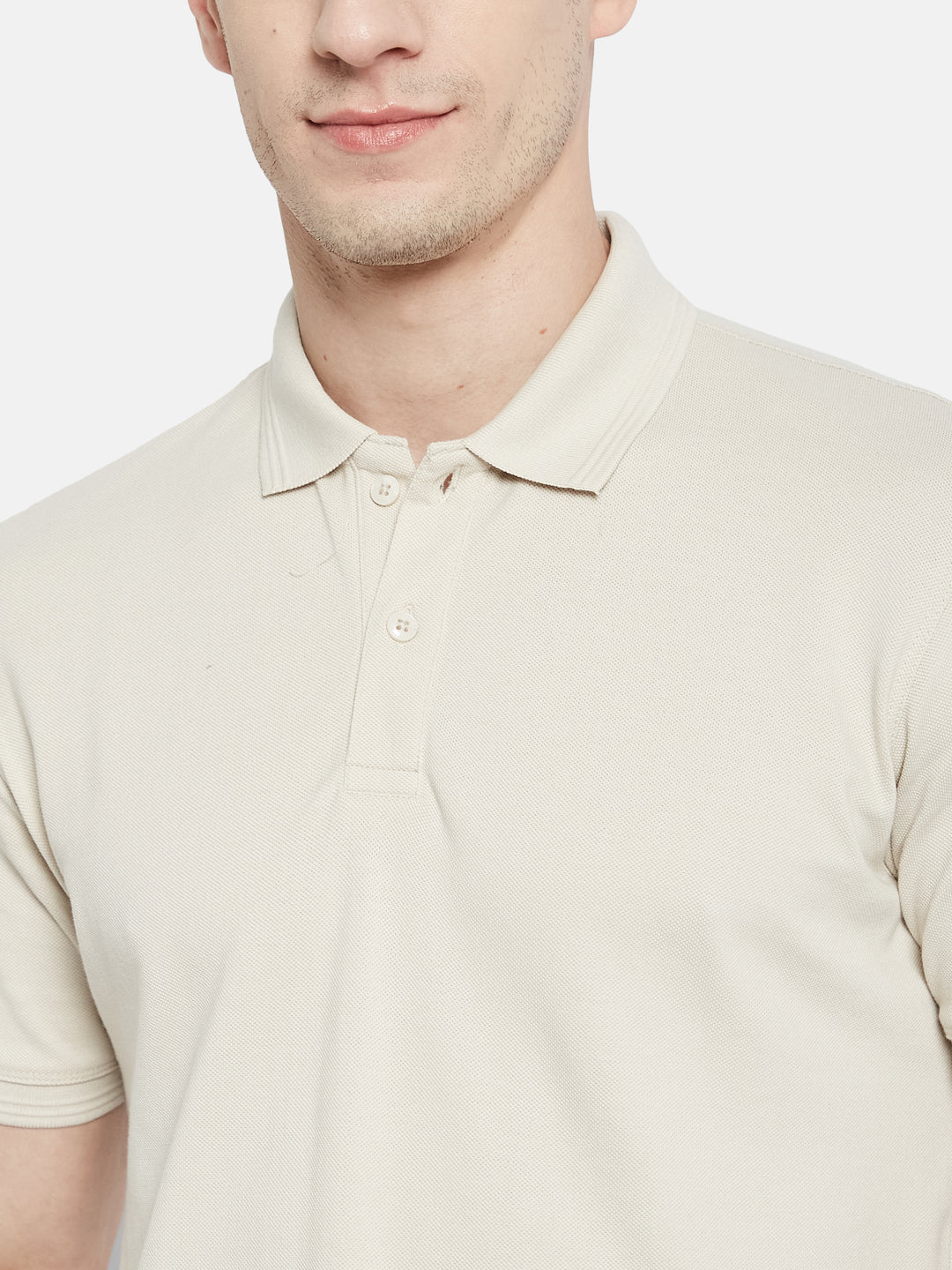 Octave Men Polo Collar T-shirt