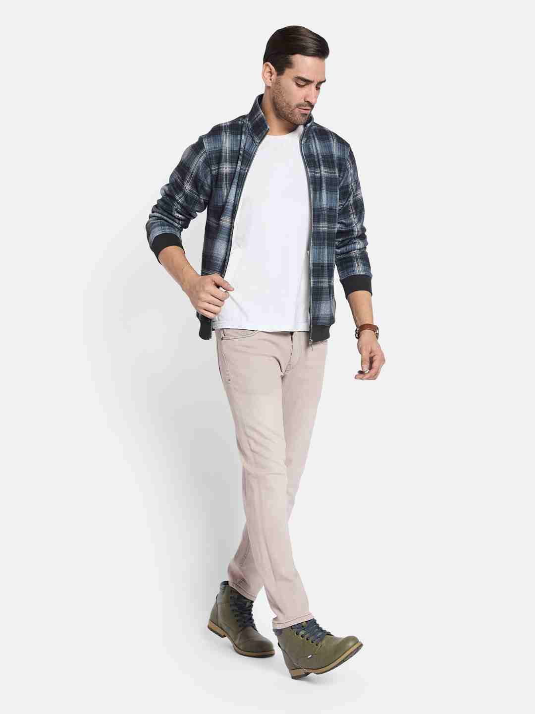 Octave Men Colourblocked Sweatshirt