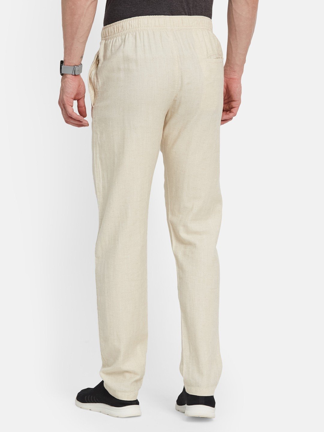 Octave Men Cotton Mid-Rise Track Pant
