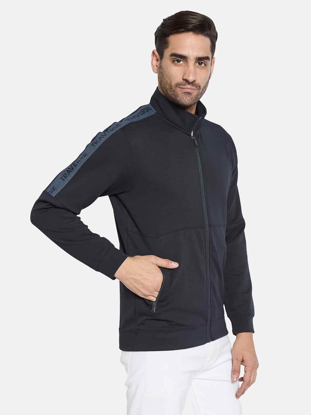 Octave Men Front-Open Sweatshirt