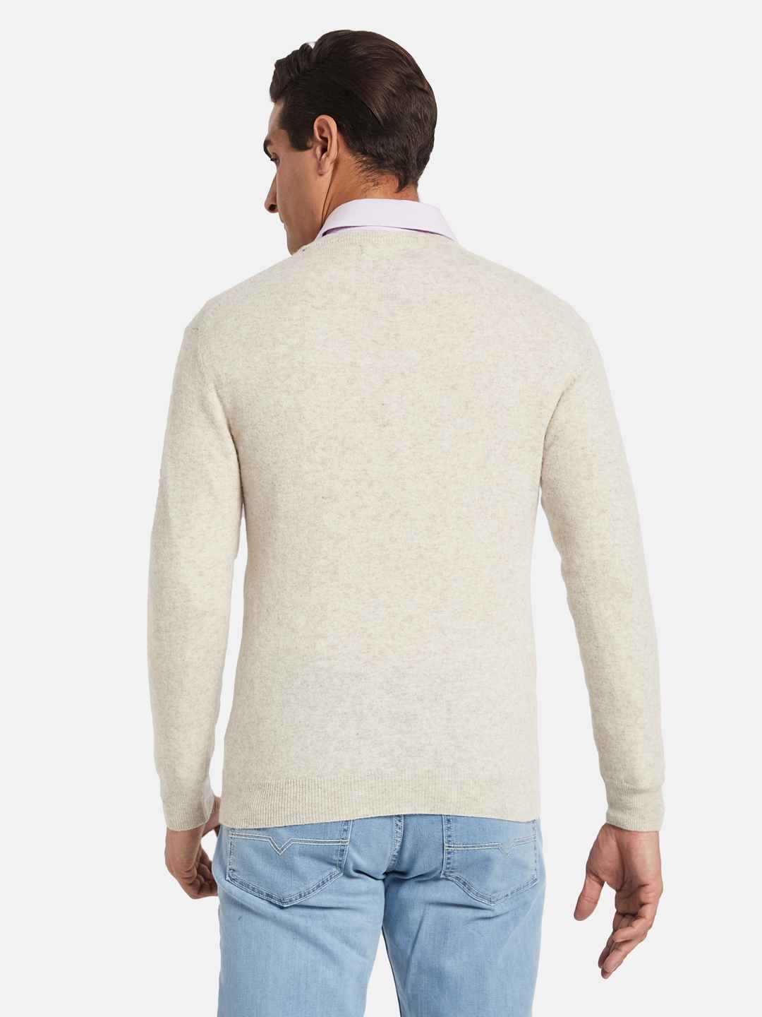 METTLE Men Woollen Pullover